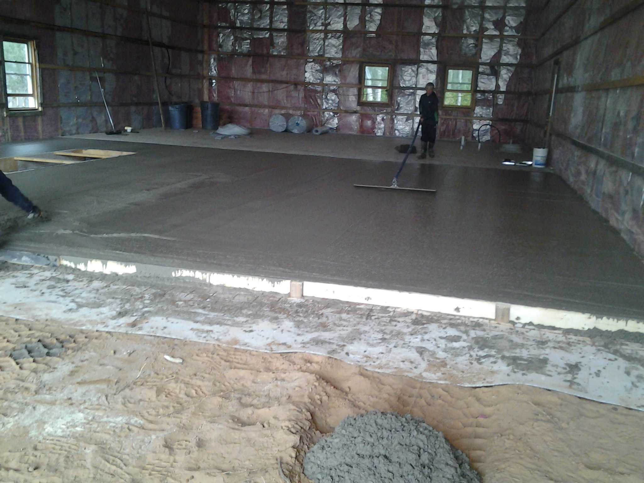 Concrete work