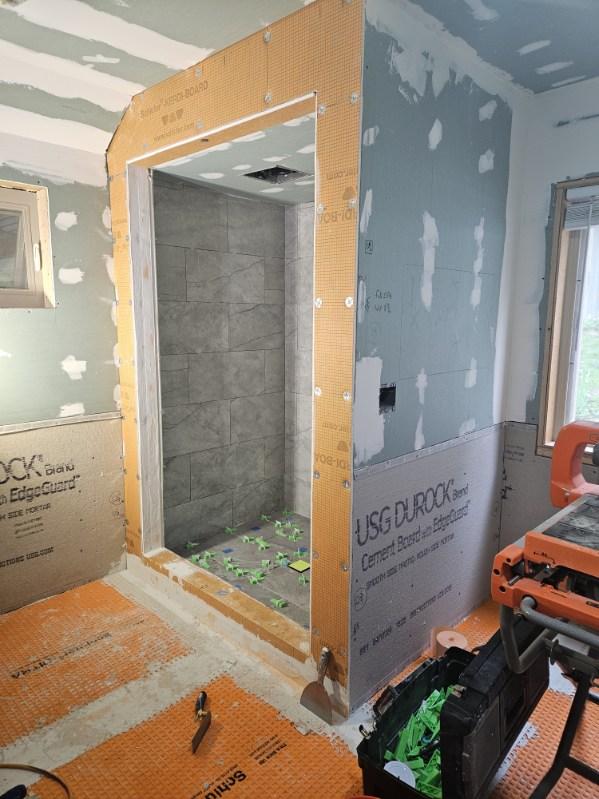 Bathroom renovation